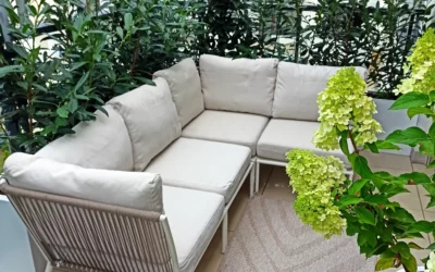 Jak zorganizować przestrzeń na małym tarasie – inspiracje i gotowe projekty